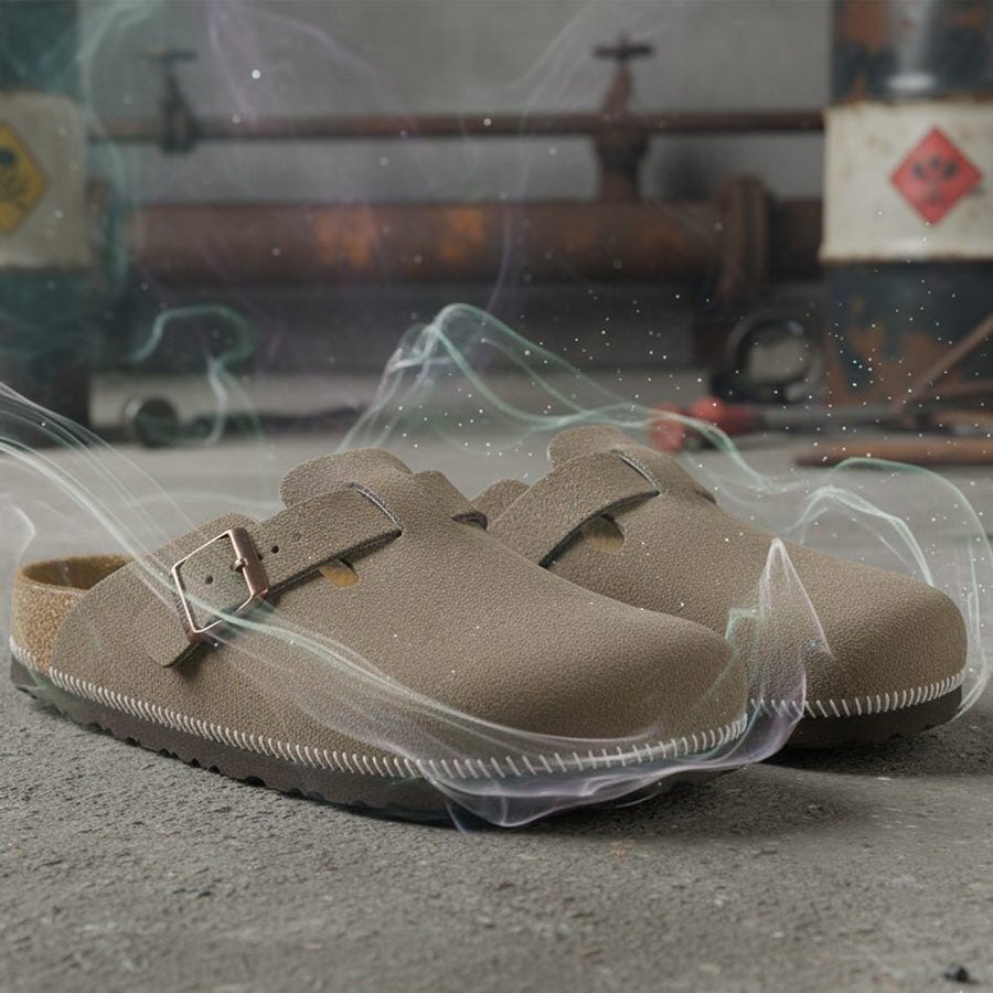 What is really inside that new shoe smell